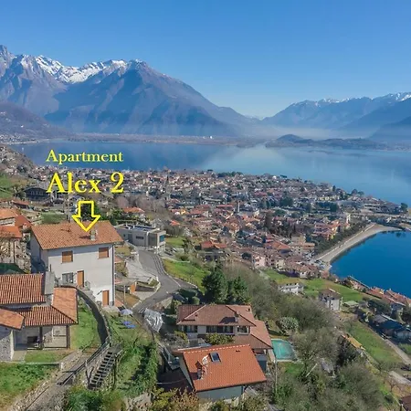 Apartment Alex 2 In Domaso Lake Como Lake View